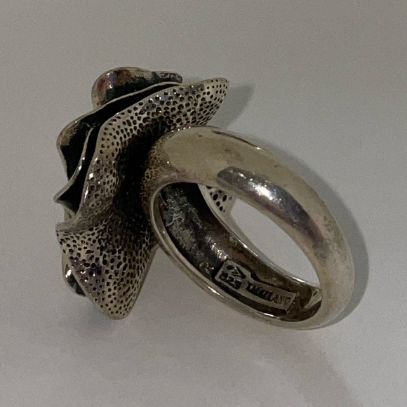 Silpada - Sterling Silver Flower in Bloom ring SIZE 9 - Picture 4 of 5